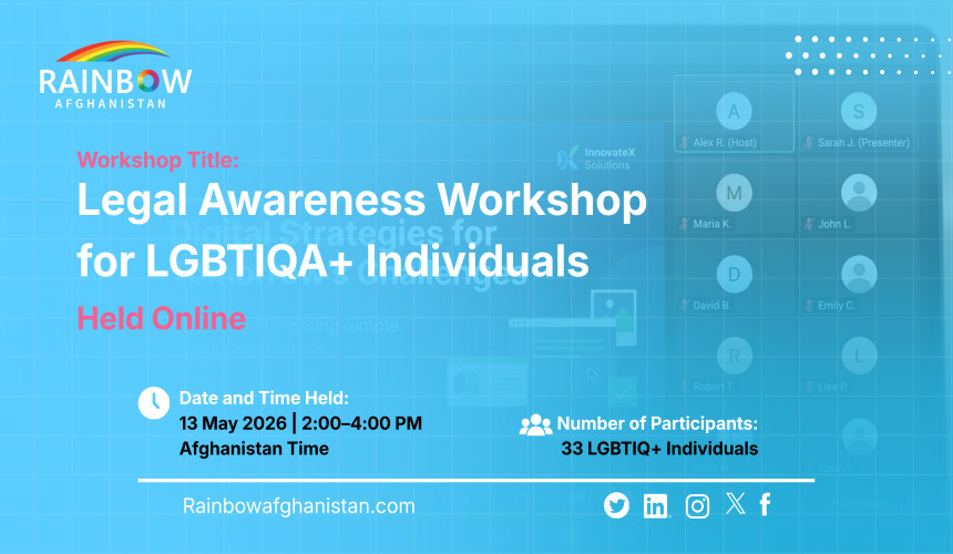 Legal Awareness Workshop for LGBTIQA+ Individuals